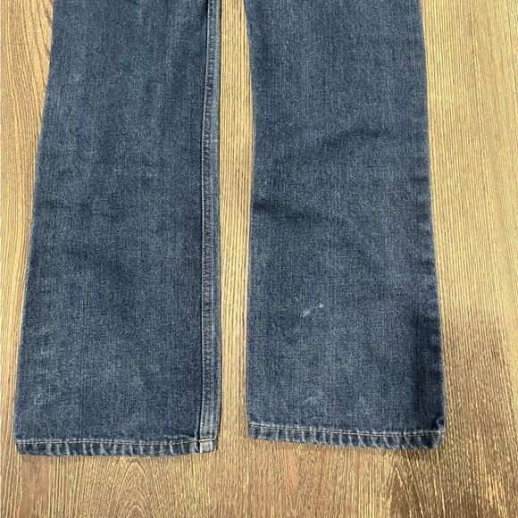 Levi's Youth Boys 514 Slim Straight Jeans Whisker Denim Medium Wash Blue Size 18 - Picture 10 of 11